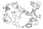 Bosch 0 601 915 420 Gsr 14,4 V Cordless Drill Driver 14.4 V / Eu Spare Parts